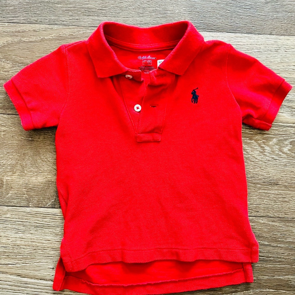 Polo by Ralph Lauren Kids Vibrant Red Polo